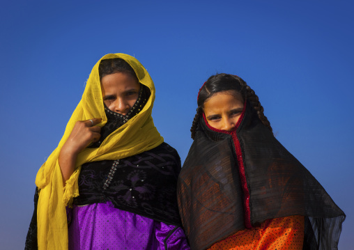 Sudan, Red Sea State, Port Sudan, rashaida tribe girls