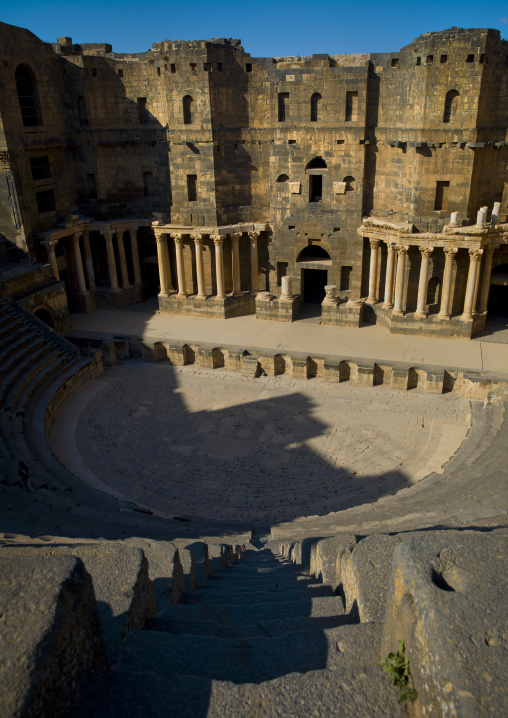Roman Amphitheatre, Bosra, Daraa Governorate, Syria