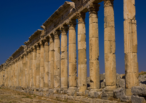 Columned Ancient Street, Apamea, Hama Governorate, Syria