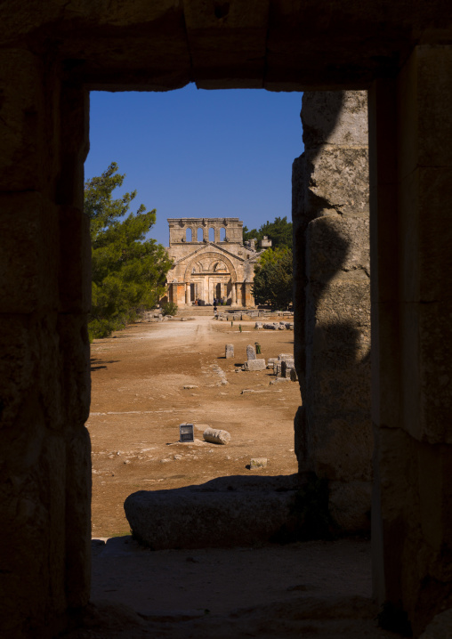 The Church Of Saint Simeon Stylites, Mount Simeon, Aleppo Governate, Syria
