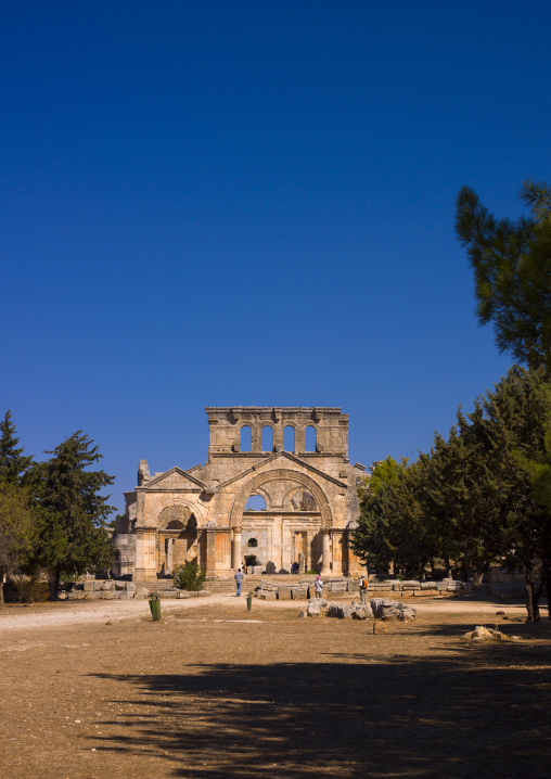 The Church Of Saint Simeon Stylites, Mount Simeon, Aleppo Governate, Syria