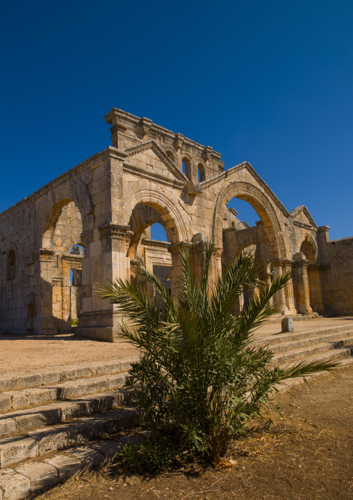 The Church Of Saint Simeon Stylites, Mount Simeon, Aleppo Governate, Syria