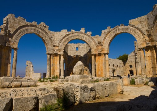 The Church Of Saint Simeon Stylites, Mount Simeon, Aleppo Governate, Syria
