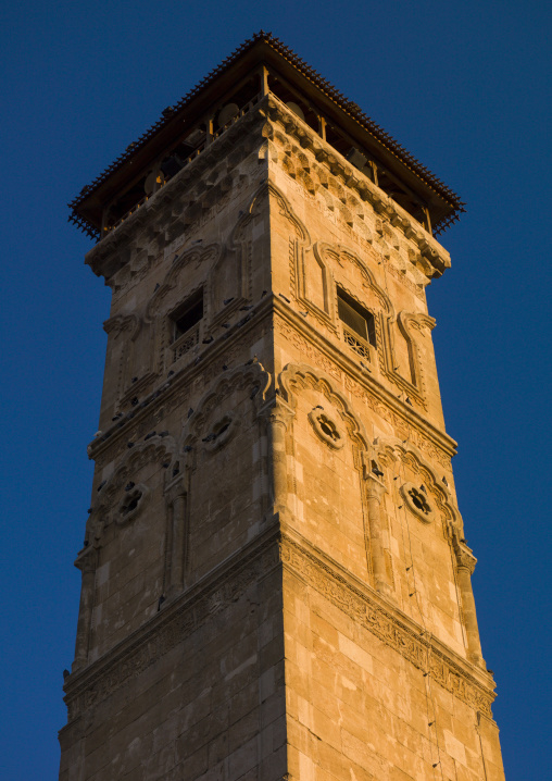 Minaret Of The The Great Mosque, Aleppo, Aleppo Governorate, Syria