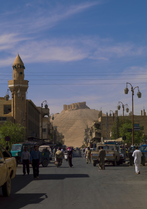 Hilltop Fort In The Ancient Roman City, Palmyra, Syrian Desert, Syria