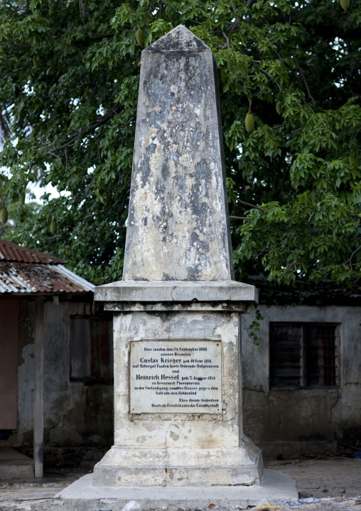 German monument, Kilwa kivinje, Tanzania