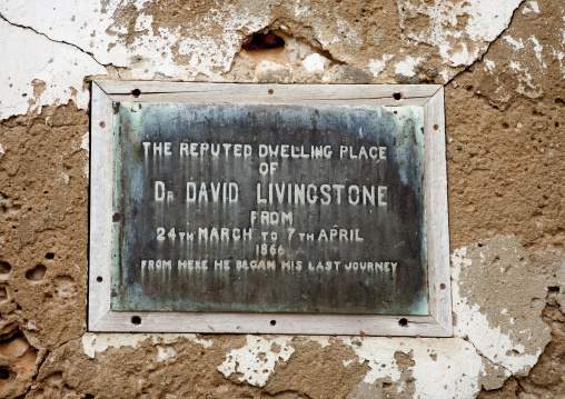 Livingstone in mikindani, Tanzania