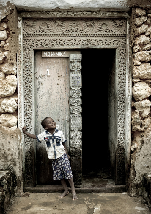 Door in mikindani, Tanzania
