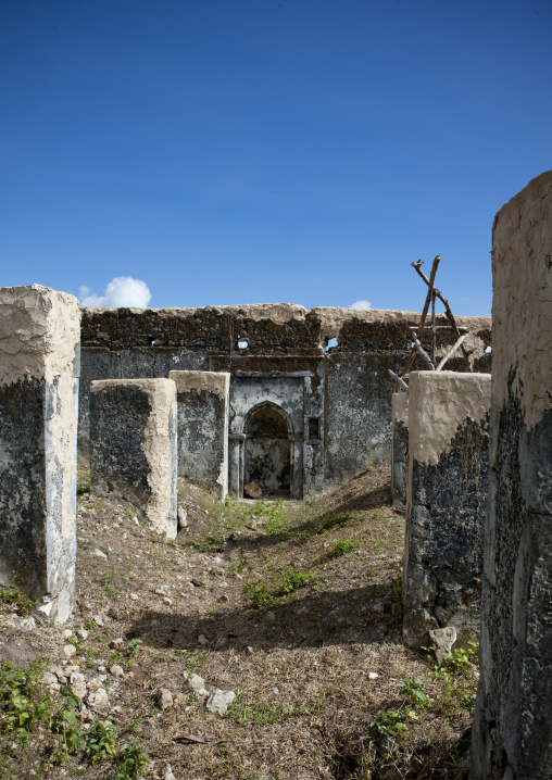 Mosque of mkumbuu ancient town, Pemba, Tanzania