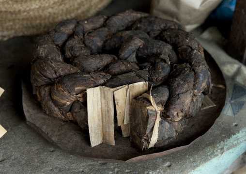 Tobacco on a market, Pemba, Tanzania