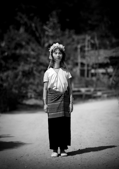Long neck woman, Near mae hong son, Thailand
