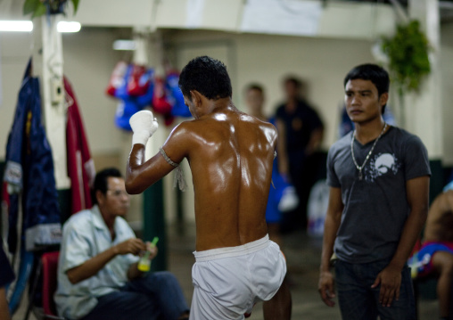 Muay thai boxing, Bangkok, Thailand