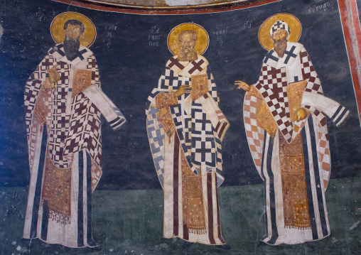 Mosaics and paintings in the byzantine church of st. Savior in Chora, Edirnekapı, istanbul, Turkey