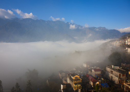 Village in the clouds, Vietnam