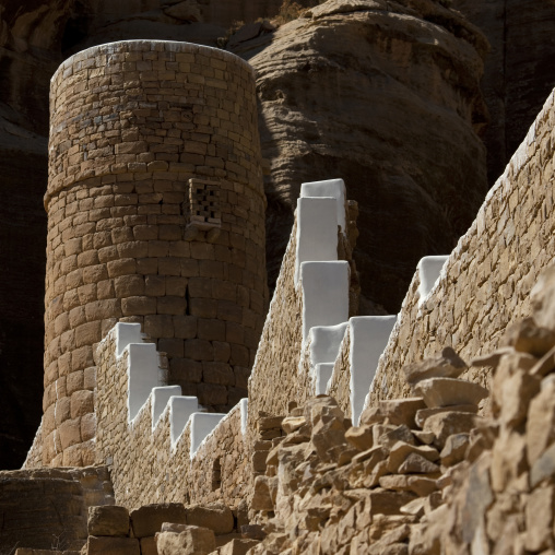 View Of The Ramparts, Thula, Yemen