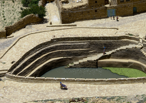 Water Cistern In Hababa, Yemen