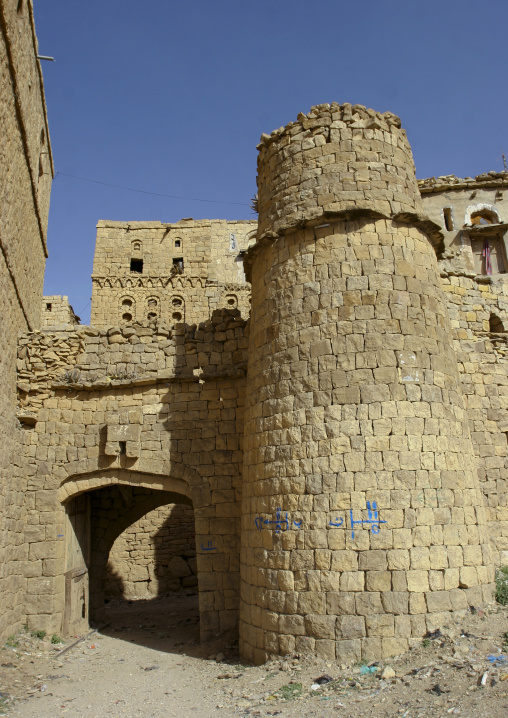 Fortifications In Hababa, Yemen