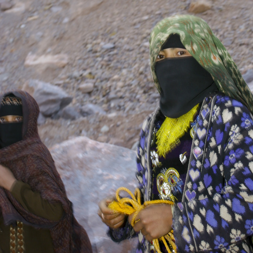 Two Teenage Girls, Hababa, Yemen