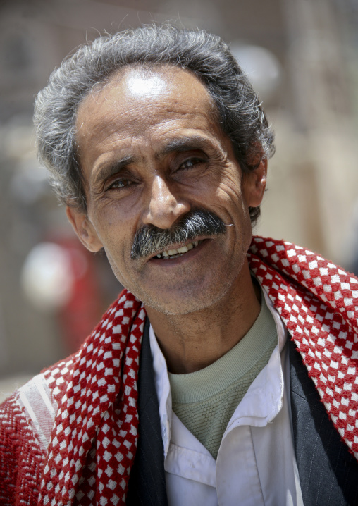 Smiling Yemeni Man, Sanaa, Yemen