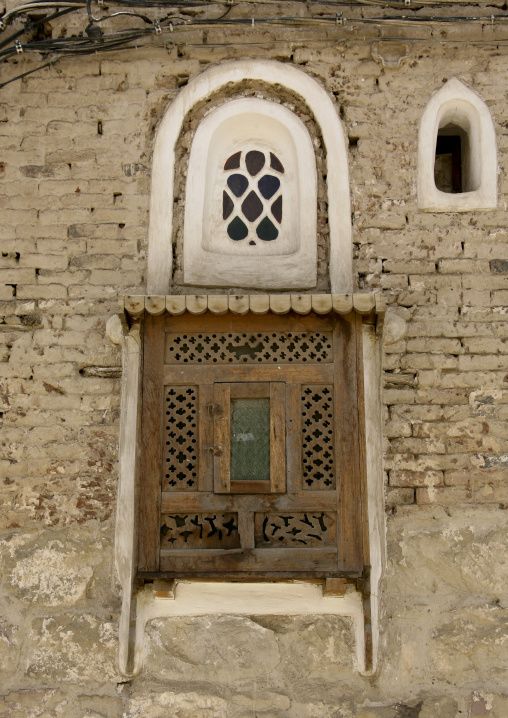 Mashrabiya And Sculpted Window, Sanaa, Yemen