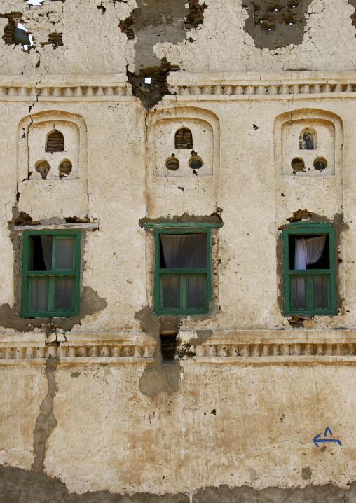 Front Of An Old House, Mocha, Yemen