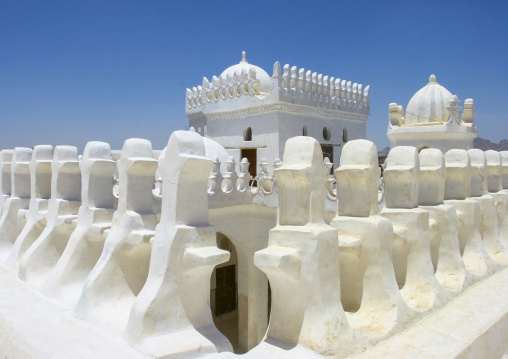 Al-Amiriya mosque domes, Al Bayda Governorate, Rada, Yemen