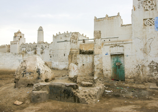 Old mosque in the citadel, Al Hudaydah Governorate, Zabid, Yemen