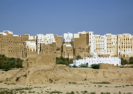 Multi- storey buildings made from mud, Hadhramaut, Shibam, Yemen