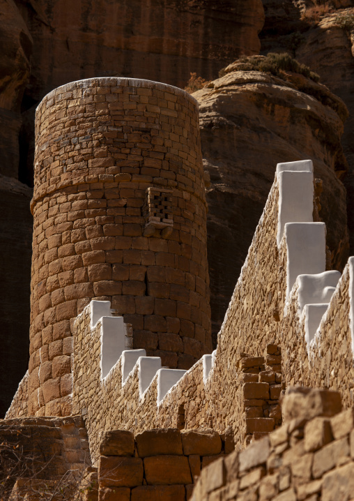Ramparts of the old town, Amran Governorate, Thula, Yemen