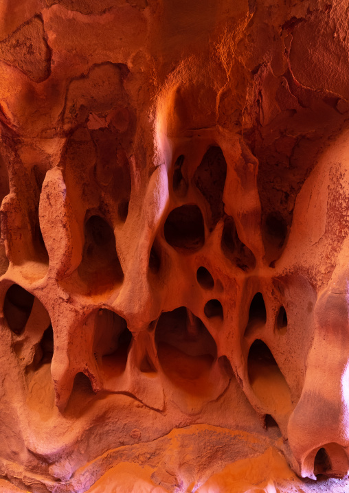 Weathered sandstone, Tassili N'Ajjer National Park, Tadrart Rouge, Algeria