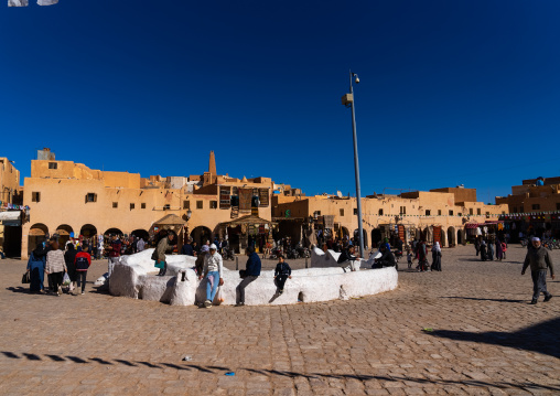 Market square, North Africa, Ghardaia, Algeria