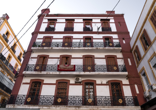 Old french colonial building, North Africa, Constantine, Algeria