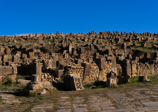 The Roman ruins of Djemila, North Africa, Djemila, Algeria