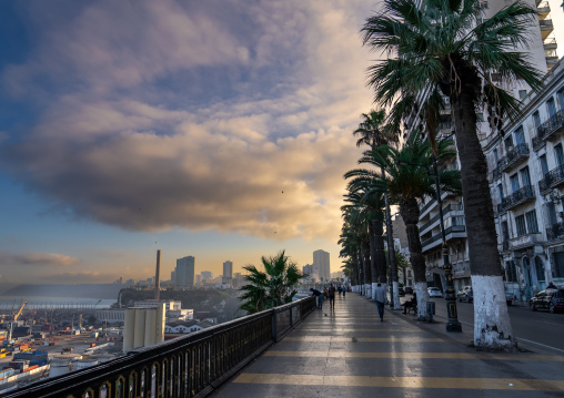 Seaside boulevard, North Africa, Oran, Algeria