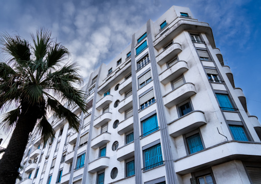 Old french colonial building, North Africa, Oran, Algeria