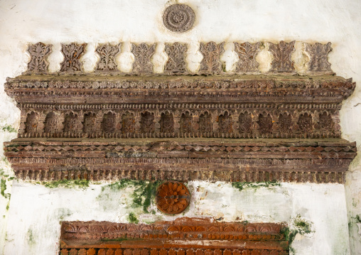 One of the Mihrab of the Sixty Dome Mosque or Saith Gunbad Masjid, Khulna Division, Bagerhat, Bangladesh