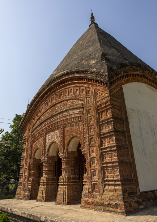 The Pancharatna Govinda temple, Rajshahi Division, Puthia, Bangladesh
