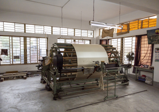 Silk factory machine, Rajshahi Division, Rajshahi, Bangladesh