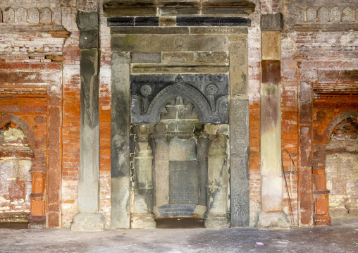 Goaldi mosque mirhab, Dhaka Division, Sonargaon, Bangladesh