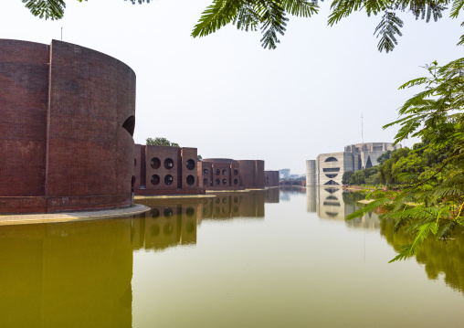 Office blocks from the National Assembly complex, Dhaka Division, Dhaka, Bangladesh