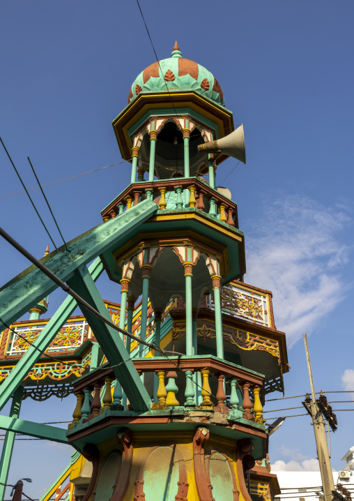 Chandapura Mosque minaret, Chittagong Division, Chittagong, Bangladesh