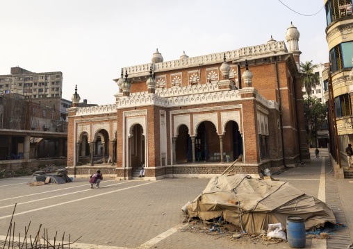 Northbrook Hall former british town hall renovated in the city center, Dhaka Division, Keraniganj, Bangladesh