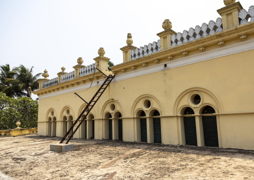 Natore Rajbari roof terrace, Rajshahi Division, Natore, Bangladesh