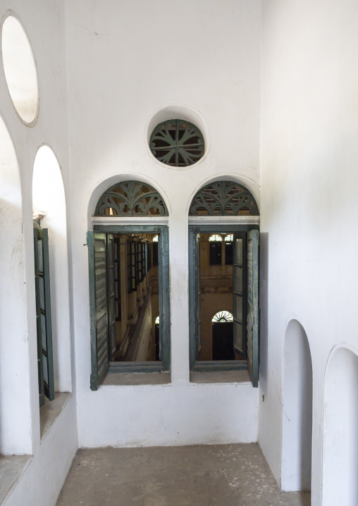 Natore Rajbari queen room to look at the dancehall, Rajshahi Division, Natore, Bangladesh