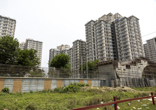 Apartments for russian workers near Bheramara power plant, Pabna District, Rooppur, Bangladesh