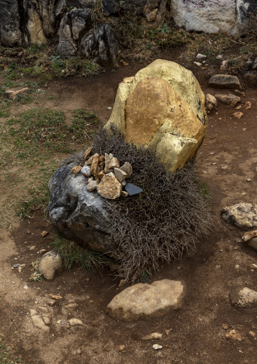 Sacred rocks, Paro, Drakarpo, Bhutan