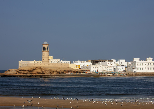 Panorama of the port and the town, Ash Sharqiyah, Sur, Oman