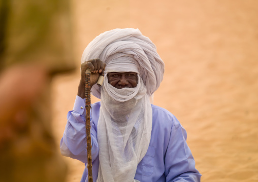 Portrait of a tuareg man, Tripolitania, Ghadames, Libya