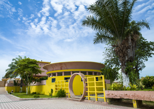 Kalunga old art deco cinema theater, Benguela Province, Benguela, Angola