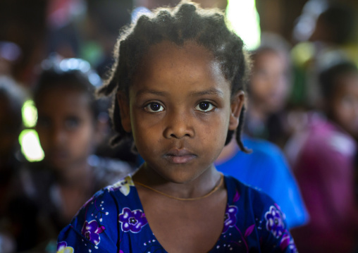 Pupils in a school, South West Region, Tepi, Ethiopia